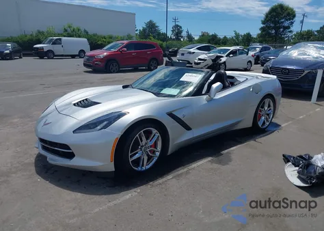 2014 Chevrolet Corvette Stingray Z51 from USA, damaged, VIN 1G1YM3D7XE5120603